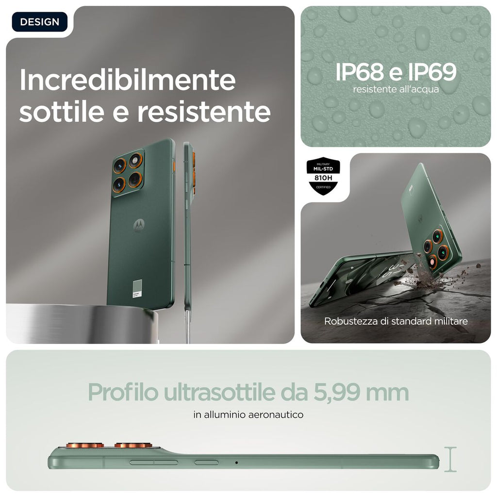 Smartphone Motorola Edge 70 5G 6,67" Octa Core 12 GB RAM 512 GB Green