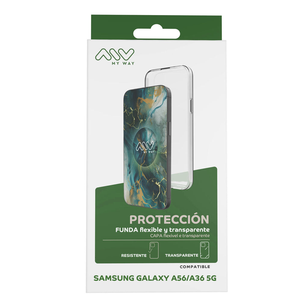 Mobile cover Myway Galaxy A56/A36 5G Transparent